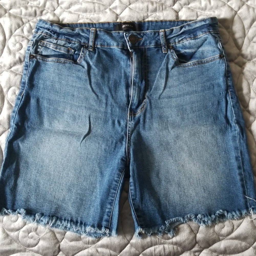 F21+ Jean Shorts